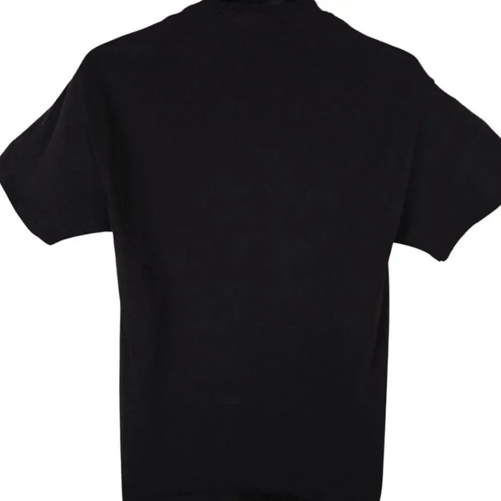 Christian T Shirt Mens Size Medium Black Jesus Christ Still Loves Me Praying